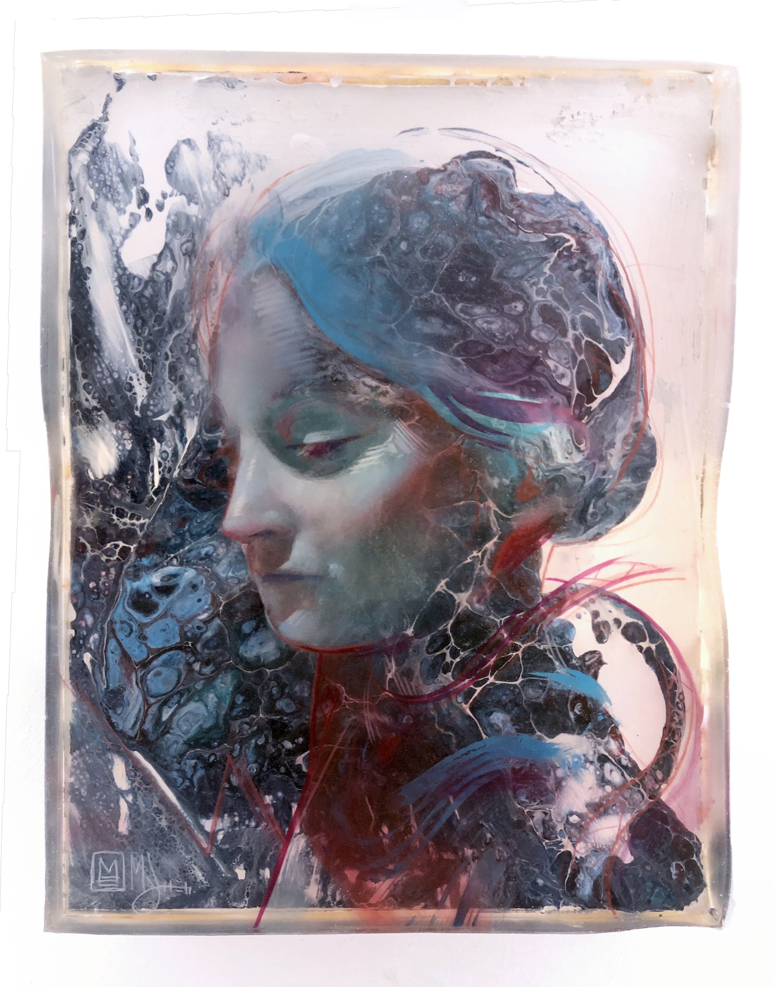 Portrait of Mary Shelley Portrait of Mary Shelley