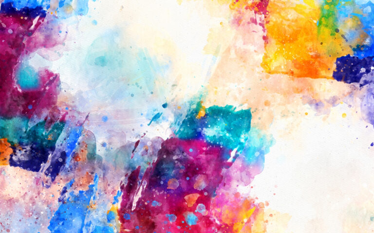 background paint splatters