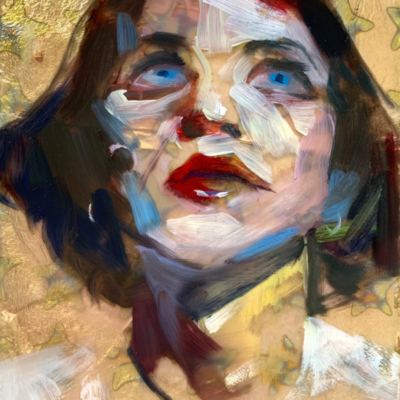 original painting of Brian Molko